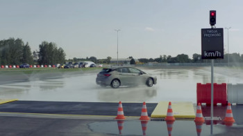 Ośrodek doskonalenia techniki jazdy DriveLand z odwodnieniami firmy AS z Piaseczna