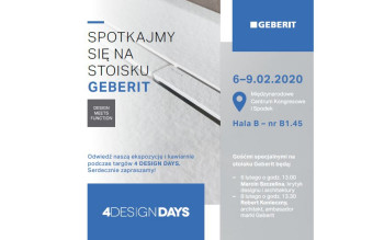 Geberit i KOŁO na 4 Design Days