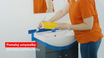 Farby renowacyjne V33 - Jak odnowić umywalkę?